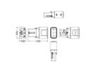 VALUE Chargeur de voyage, EU/UK/US, 2 ports USB C, 45 W