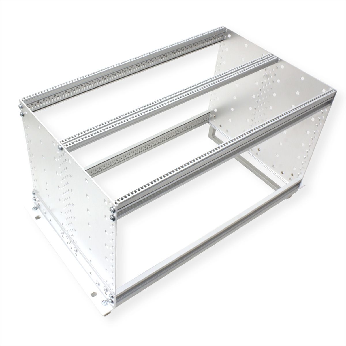 SCHROFF EuropacPRO 19" Kit de bacs à cartes pour cartes-mères, lourd, blindage rétrofit, avec poignée avant, 6 U, 235 mm