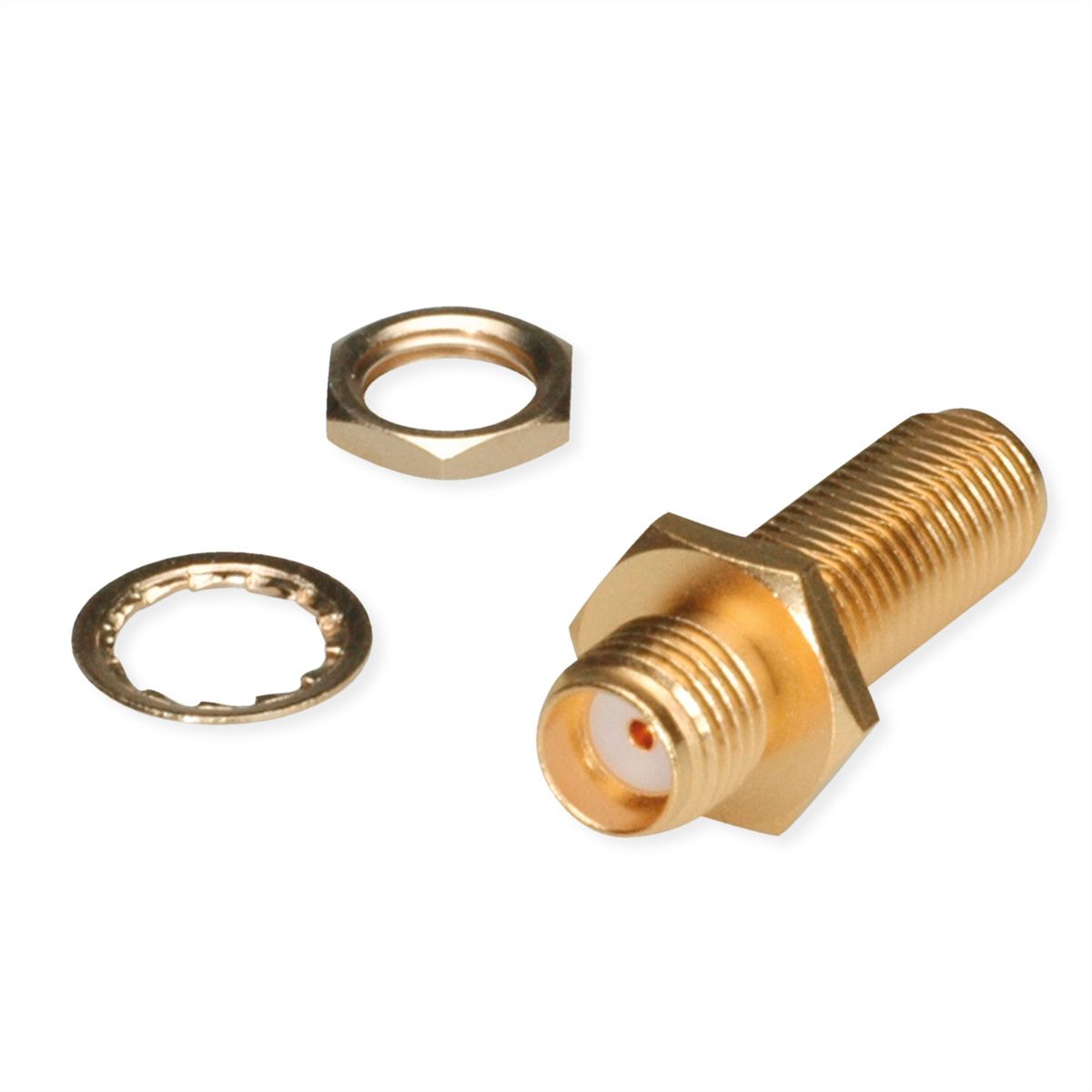 TELEGÄRTNER Connecteur SMA femelle/femelle plaqué or