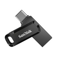 SanDisk Ultra Dual Drive Go lecteur USB flash 64 Go USB Type-A / USB Type-C 3.2 Gen 1 (3.1 Gen 1) Noir