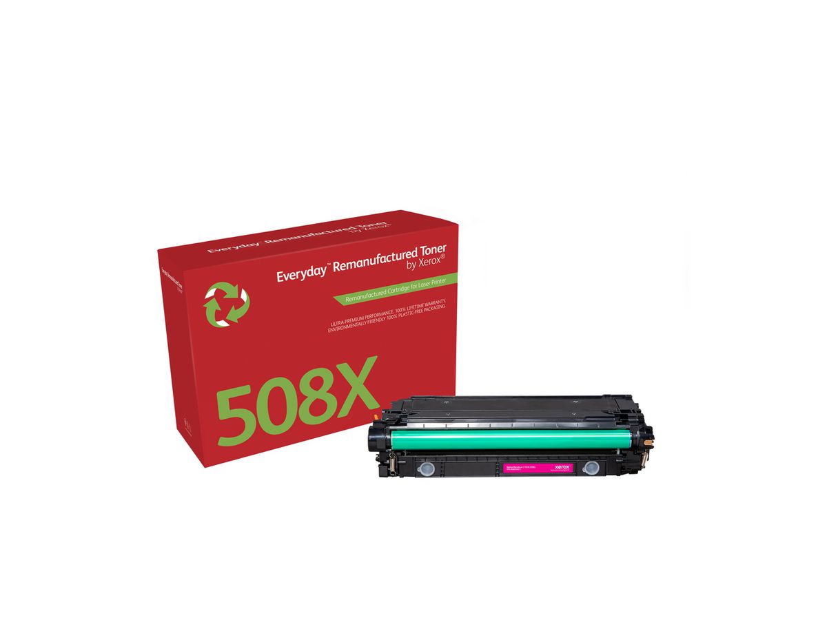 Remanufacturé Everyday Toner Magenta de Xerox pour HP 508X (CF363X), Haute capacité