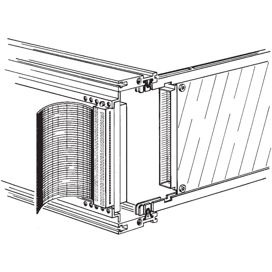 Connecteur SCHROFF de type C, EN 60603, DIN 41612, pour câble ruban