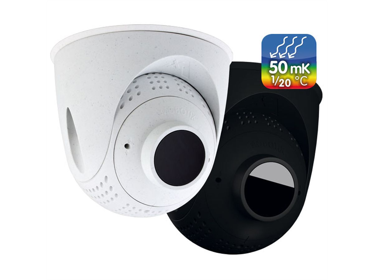 MOBOTIX PTMount-Thermal pour DualFlex S1x avec objectif B119 (31°x23°) noir