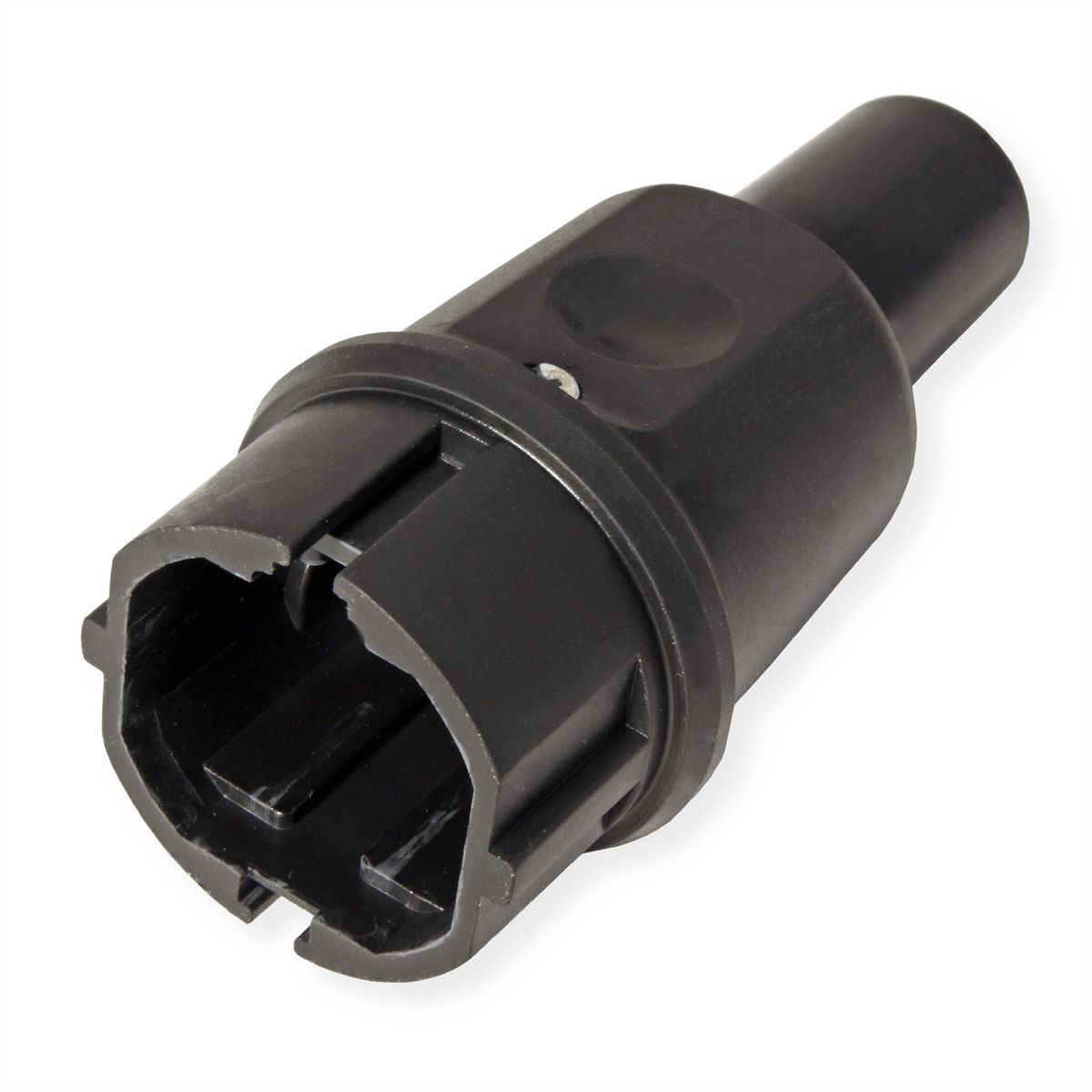BACHMANN Fiche en caoutchouc plein, IP44, noire