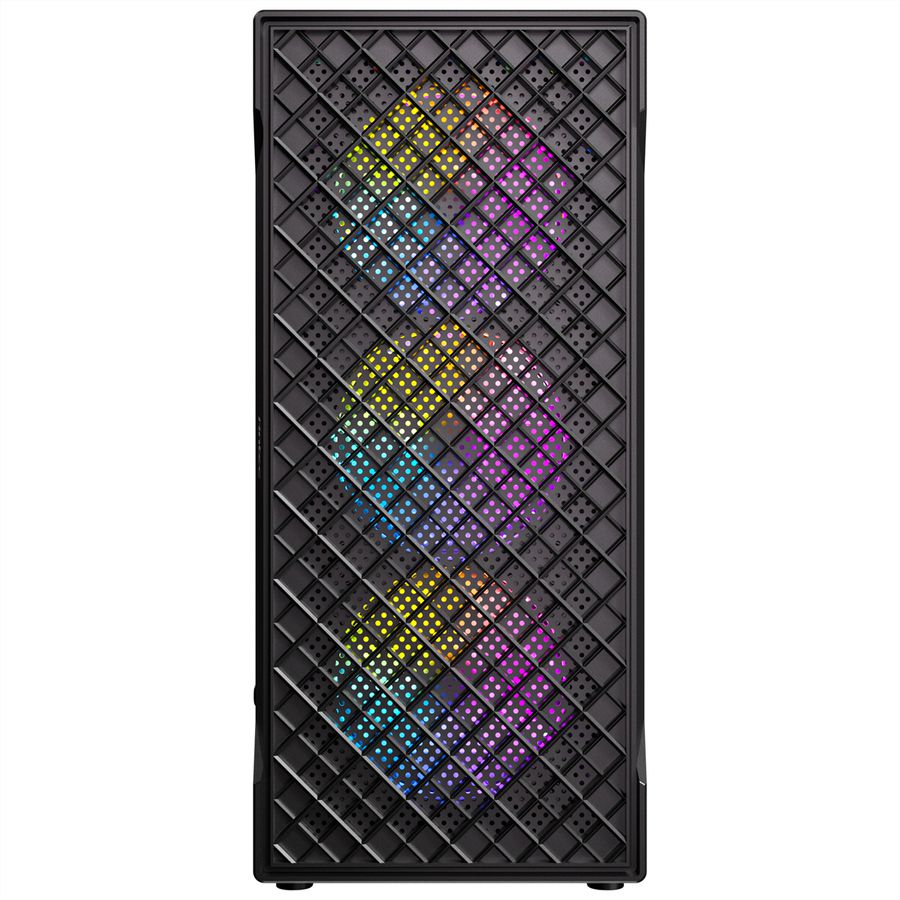 ANTEC VX-320 ARGB Boîtier PC ATX, Micro-ATX, ITX Mid Tower Gaming, noir