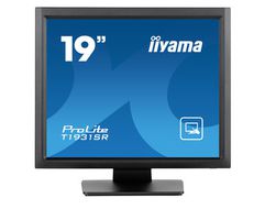 iiyama ProLite T1931SR-B1S écran plat de PC 48,3 cm (19") 1280 x 1024 pixels SXGA LCD Écran tactile Noir