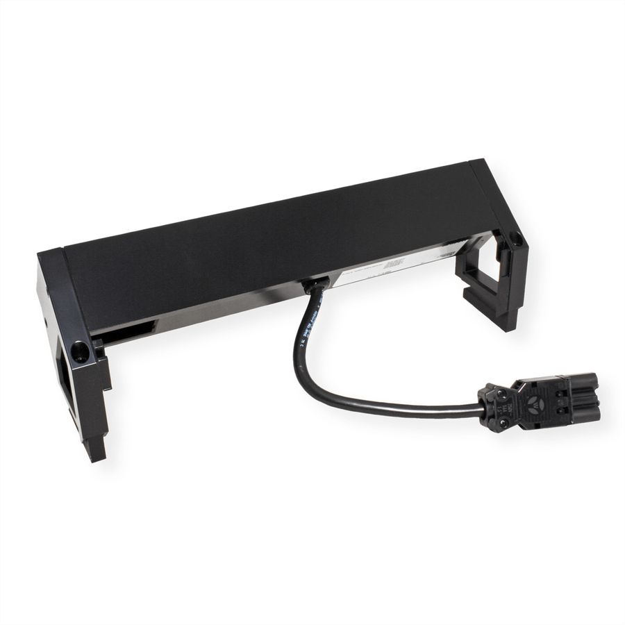 BACHMANN DESK2 2xUTE 1xUSB C 60W 1xCM 0,2m GST18 RAL9005