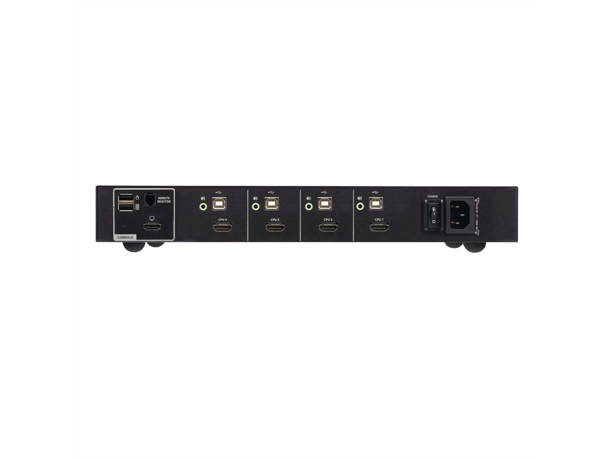 ATEN CS1184H4 Commutateur KVM sécurisé HDMI 4 ports USB