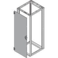 Porte en acier Novastar SCHROFF, angle d'ouverture 180°, RAL 7021, 12 U 553W