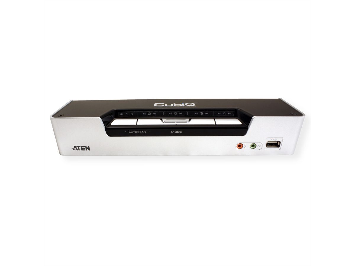 ATEN CS1794 Switch KVM HDMI, USB, Audio, Hub USB, 4 ports