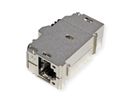 BACHMANN Keystone CAT6 STP Coupleur RJ45 blindé, métallique