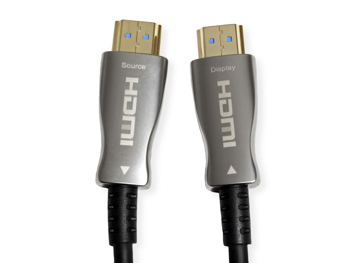 VALUE Câble Ultra HDMI actif optique 4K, 15 m