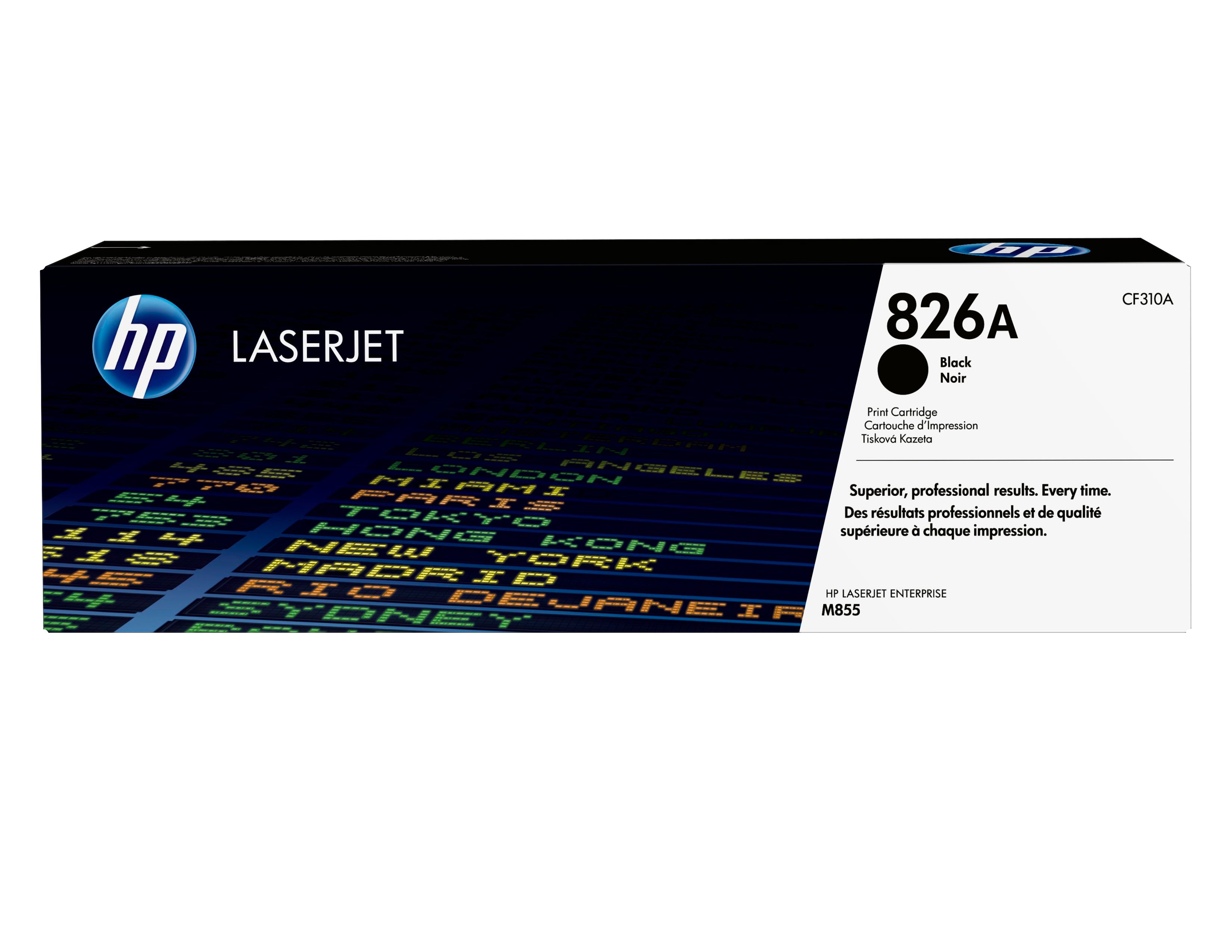 HP 826A toner LaserJet noir authentique