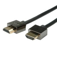 ROLINE Câble Notebook HDMI High Speed avec Ethernet, noir, 1 m