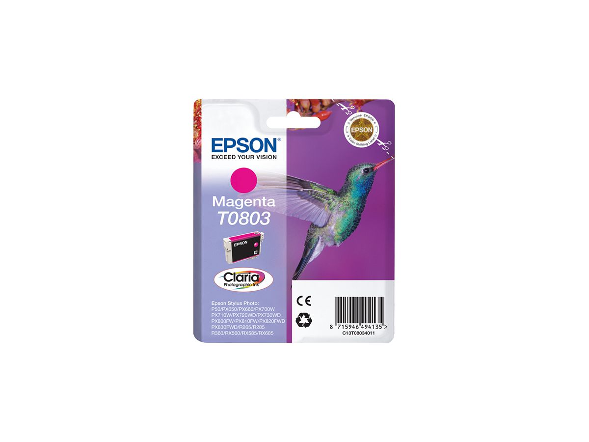 Epson Cartouche "Colibri" - Encre Claria M