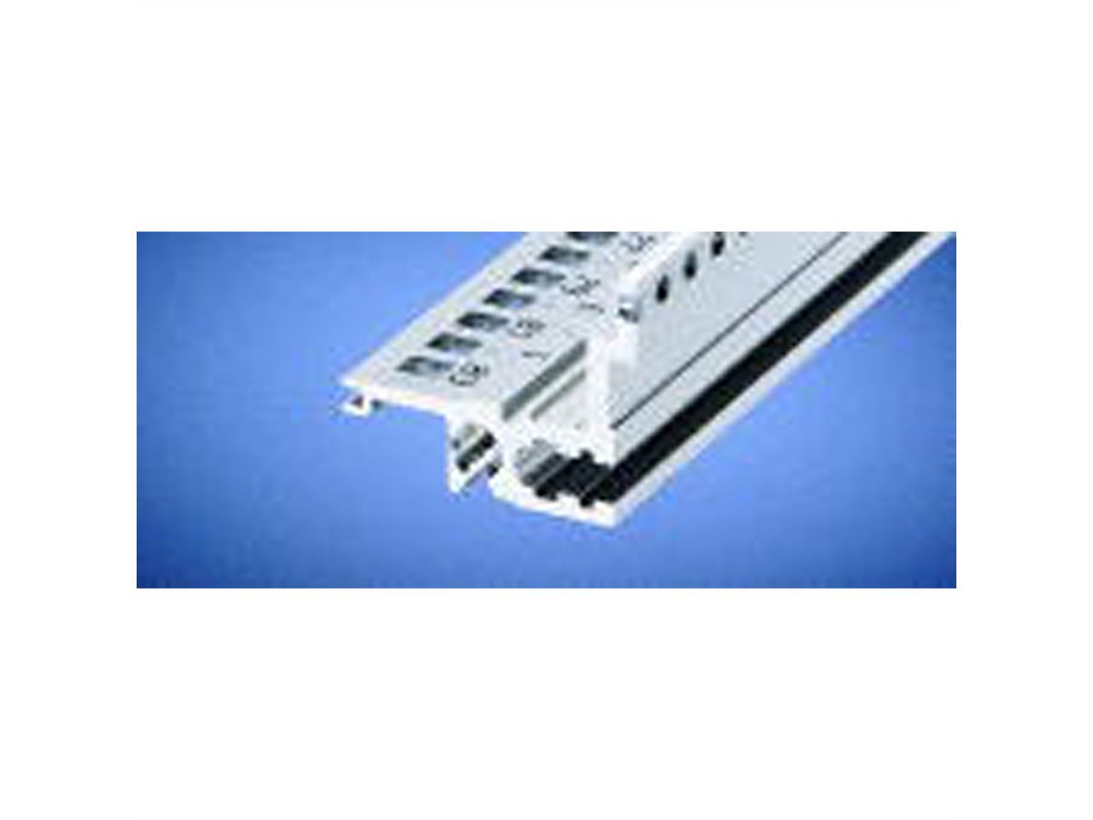 Rail horizontal SCHROFF, arrière, type L-MZ, léger, avec rail en Z, 1000 mm