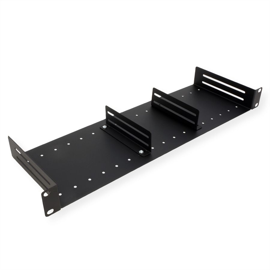 VALUE Etagère 19" avec 2 séparations amovibles, noir