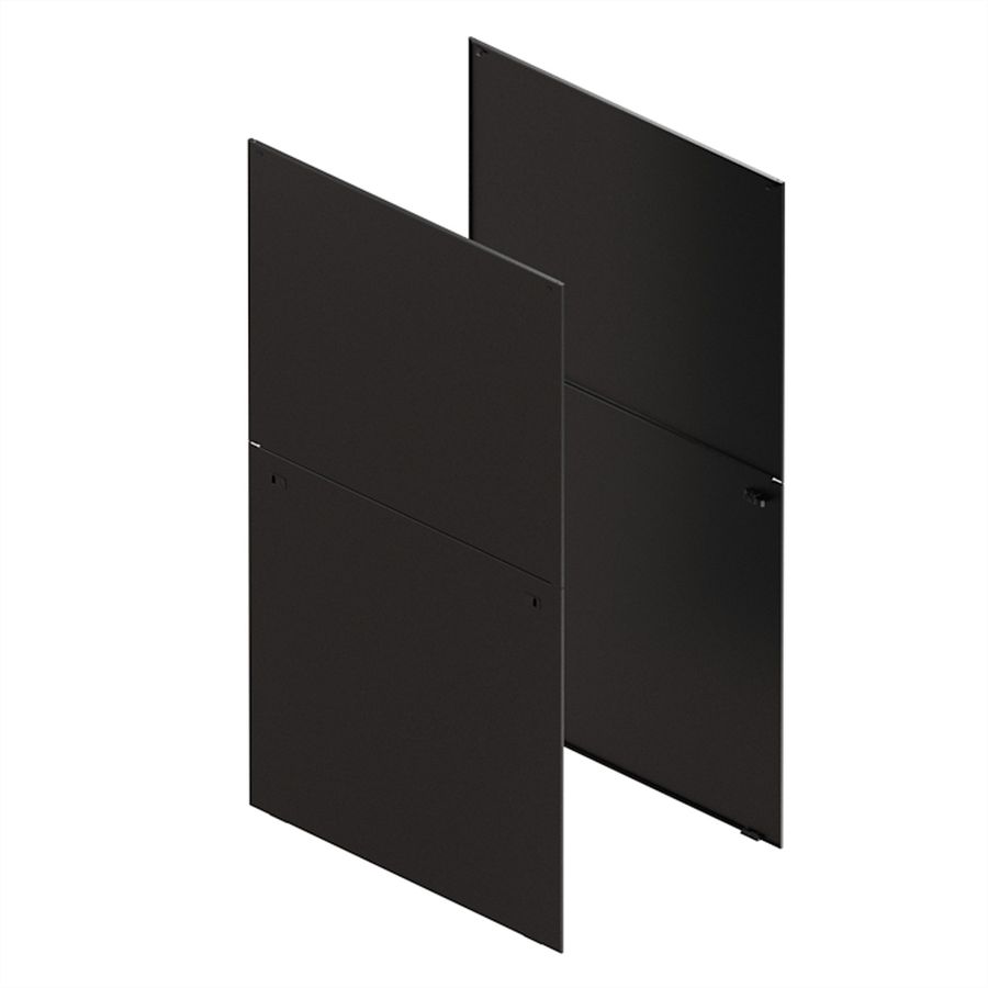 SCHROFF Paroi double 2200H 1200P serrure, par 2