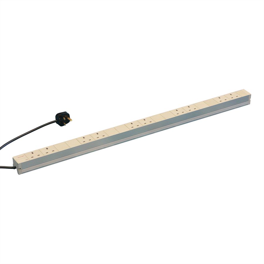Bâti de prises SCHROFF, BS, 10 prises