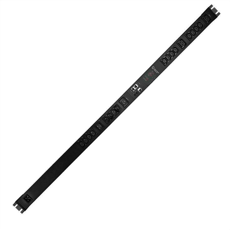 GUDE EPC 87-1210-18 PDU commutée et mesurée, 20 ports, verticale, noir, 135 cm