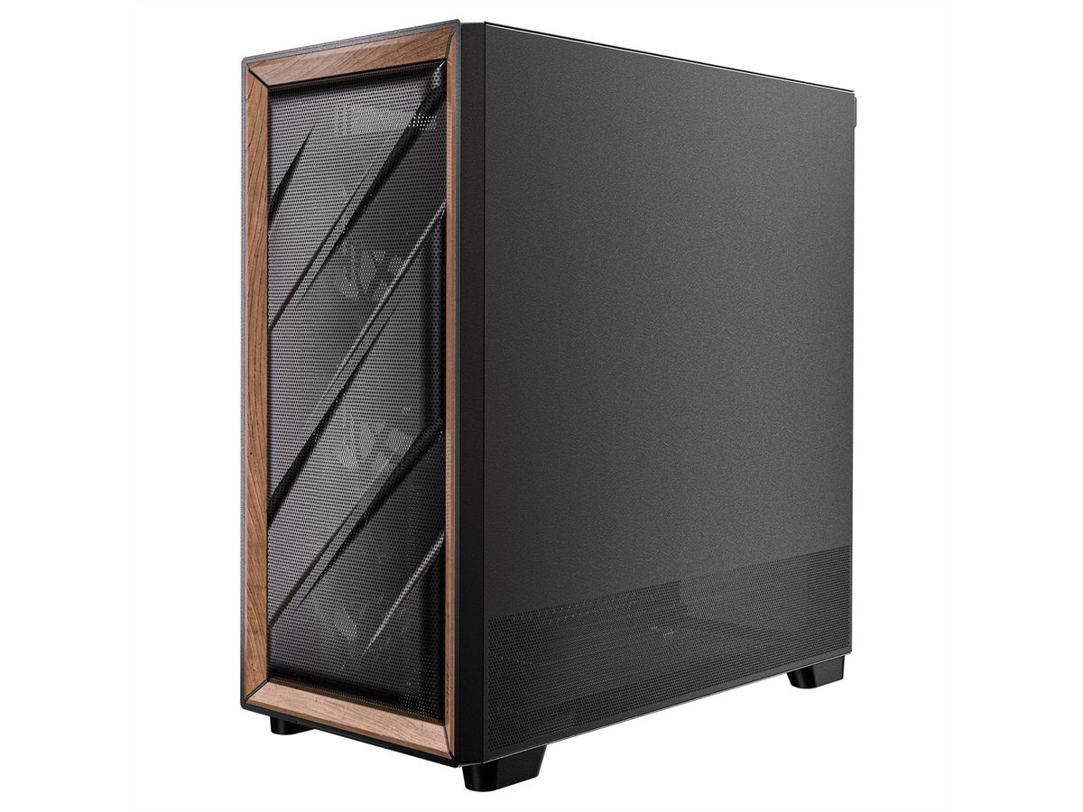 ANTEC FLUX Boîtier PC Midi Tower Gaming ATX, noir