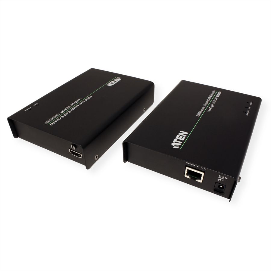 ATEN VE812 Extension HDBaseT HDMI, récepteur et transmetteur, Cat. 5e, 100m