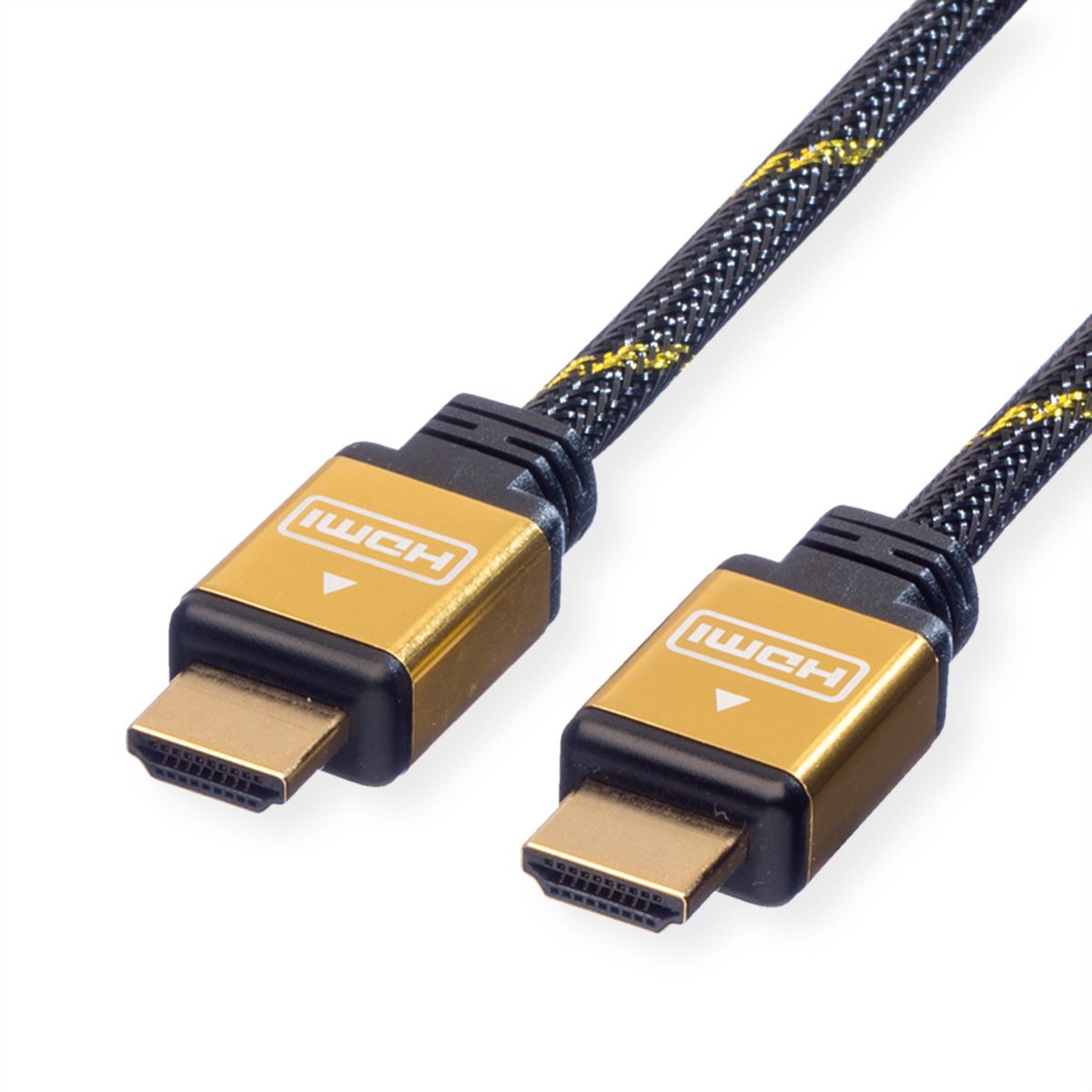 ROLINE GOLD Câble HDMI High Speed avec Ethernet, M-M, 2 m