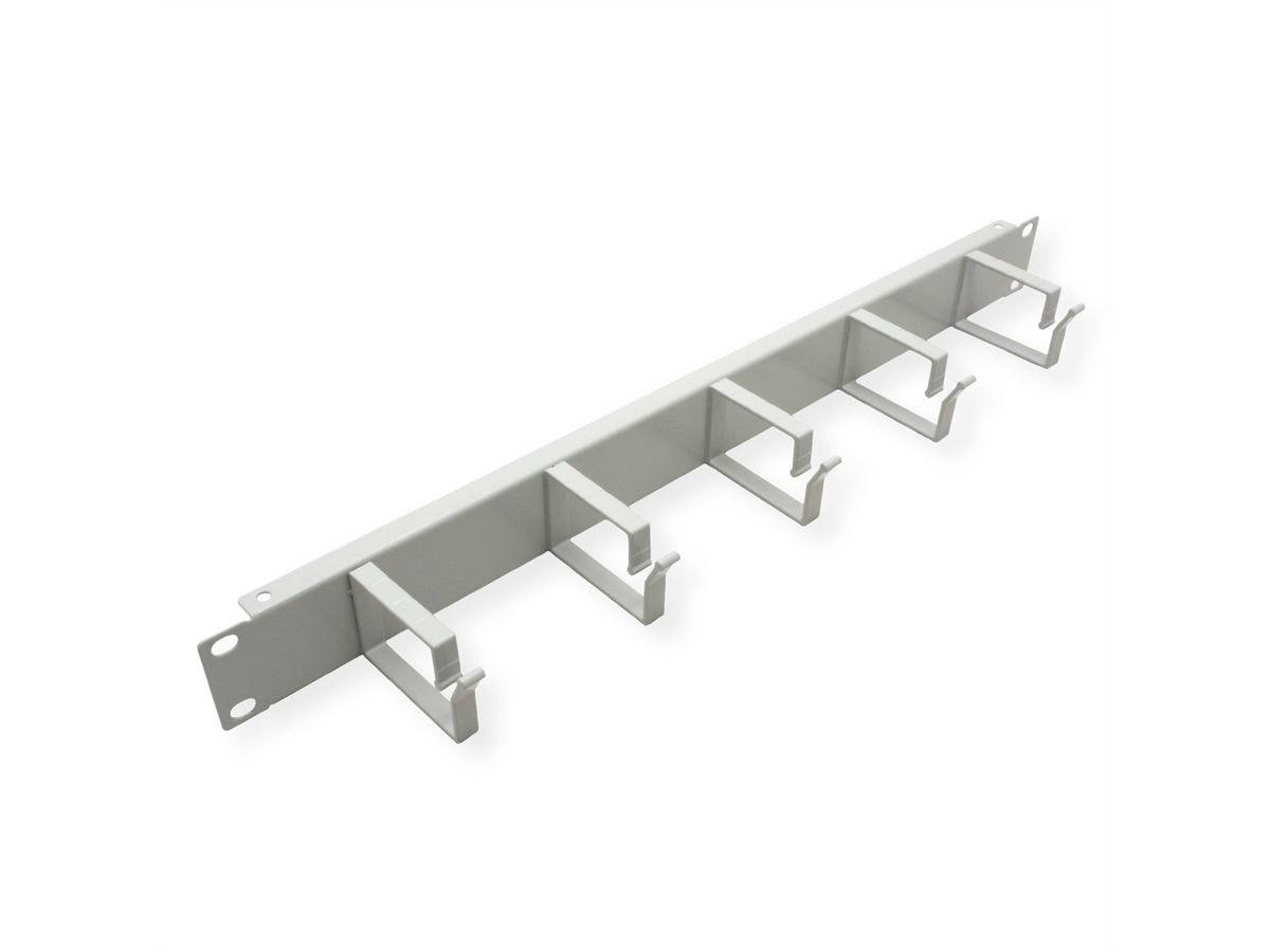 ROLINE 19" Passe-câbles 1U, 40x60mm gris