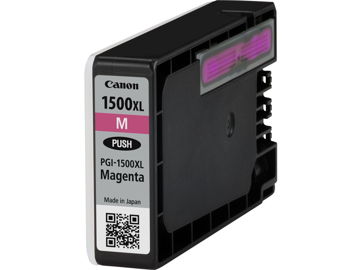 Canon Cartouche d'encre magenta haut rendement PGI-1500XL