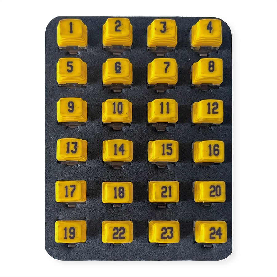 SOFTING Port Identifier Set (#1 - #24) , 24x RJ45