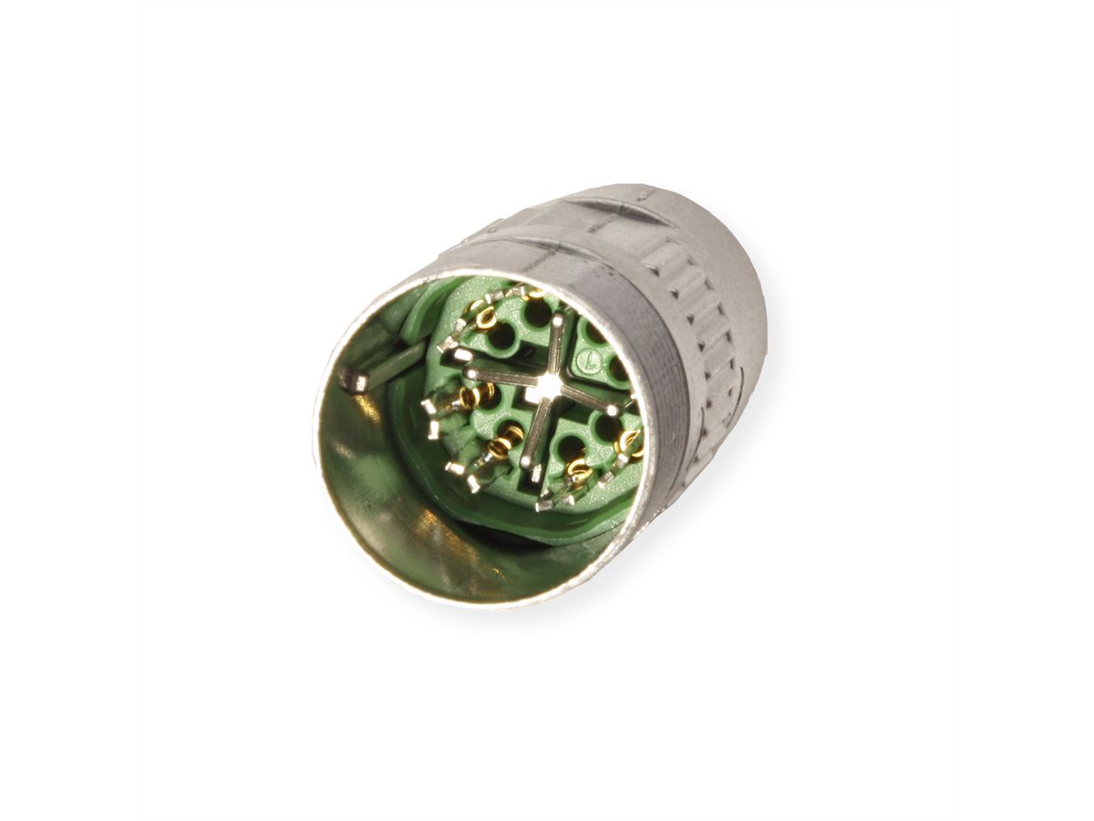 METZ CONNECT M12 connecteur codage X IP67, confectionner sur site
