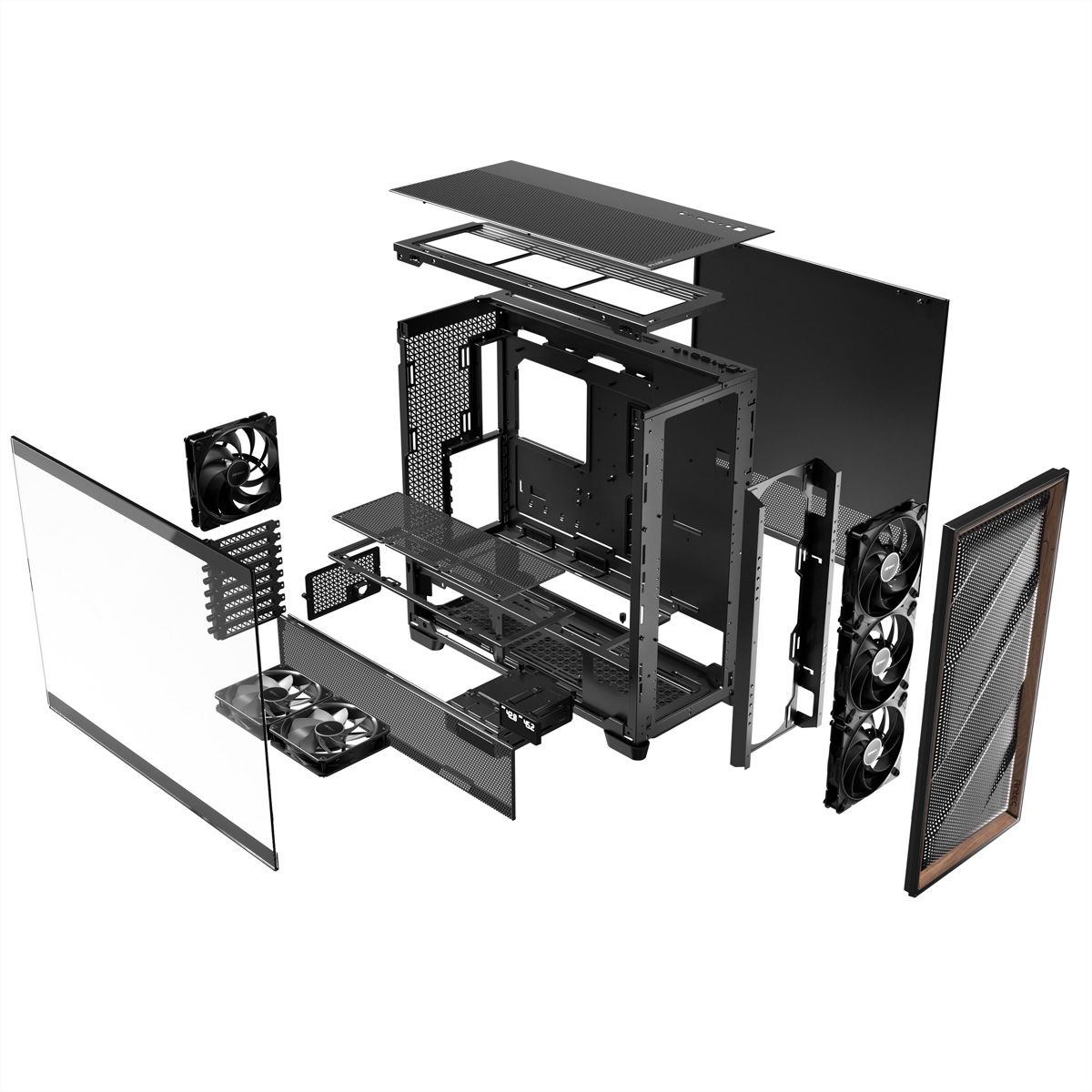 ANTEC FLUX PRO EUV Boîtier PC Big / Full Tower ATX, noir