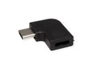 VALUE Adaptateur USB 3.2 Gen 2, USB type C - C, M/F, 90°, noir