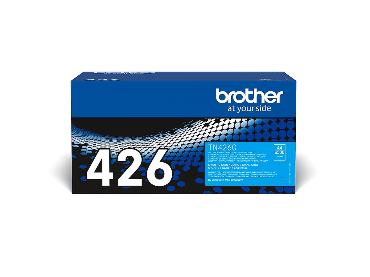 Brother Cartouche de toner TN-426C originale – Cyan