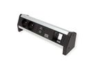 BACHMANN DESK 2xUTE 1xUSB A&C 22W 1xCM GST18