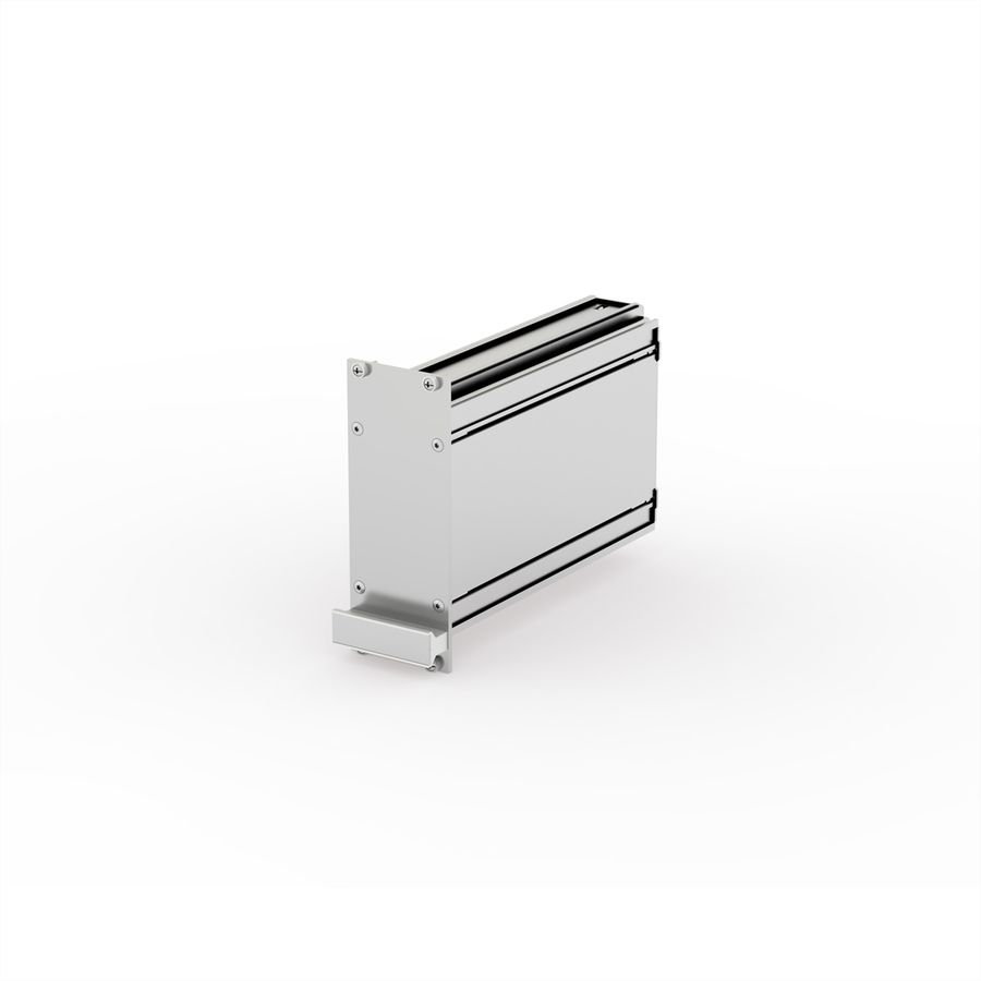 SCHROFF Unité enfichable PRO, capot lisse, 1 connecteur, 3 U, 10 HP, 167 mm