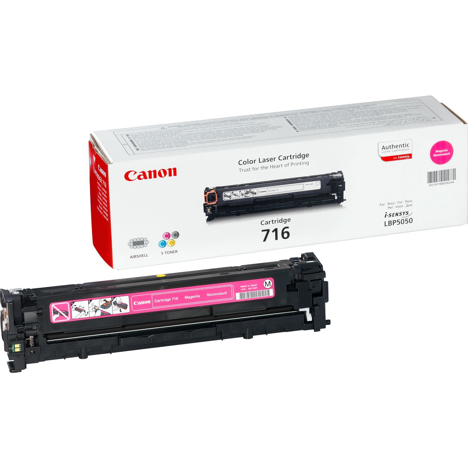 Canon Toner 716 Original magenta 1 pièce(s)