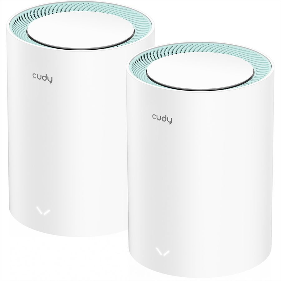 CUDY M1300 AC1200 WiFi Mesh Gigabit, Pack de 2