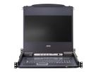 ATEN CL5716M Commutateur KVM VGA LCD 43cm PS/2-USB 16 ports , FR-Layout