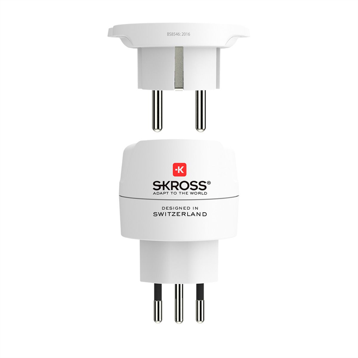 SKROSS Ensemble d'adaptateurs compacts Combo World vers la Suisse