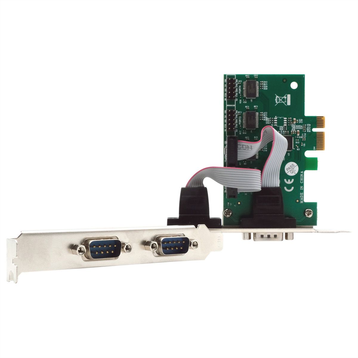 EXSYS EX-46014 Carte PCIe, 4 x RS-232