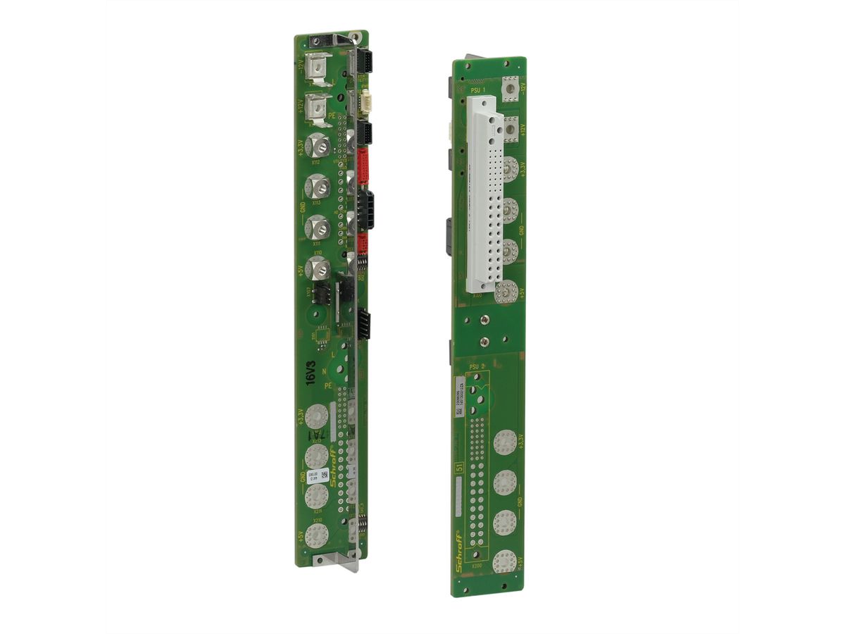 Carte-mère CPCI avec connecteur P 47, 6 U, 8 HP, 1x P47