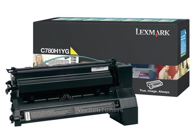 Lexmark C780H1YG Cartouche de toner Original Jaune 1 pièce(s)