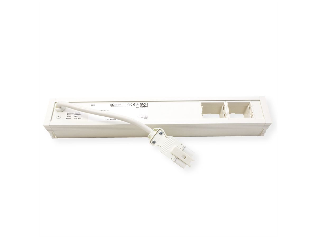 BACHMANN CONI 4xUTE 2xCM 0,2m GST18 RAL9010