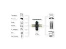 EXSYS EX-62020PoE-SFP Switch Ethernet industriel 4 ports PoE, 1 port 100/1000Fx SFP