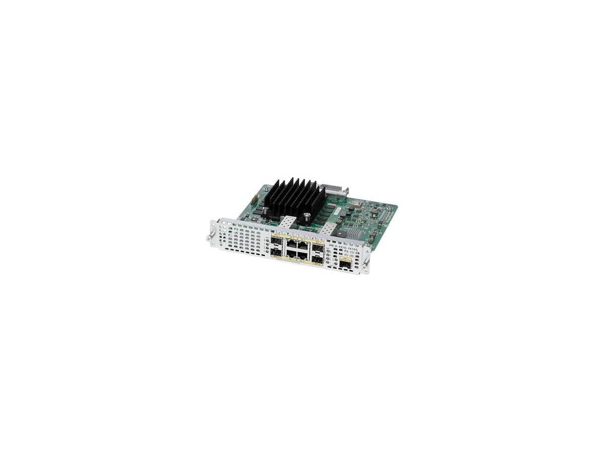 Cisco SM-X-4X1G-1X10G module de commutation réseau 10 Gigabit Ethernet, Gigabit Ethernet