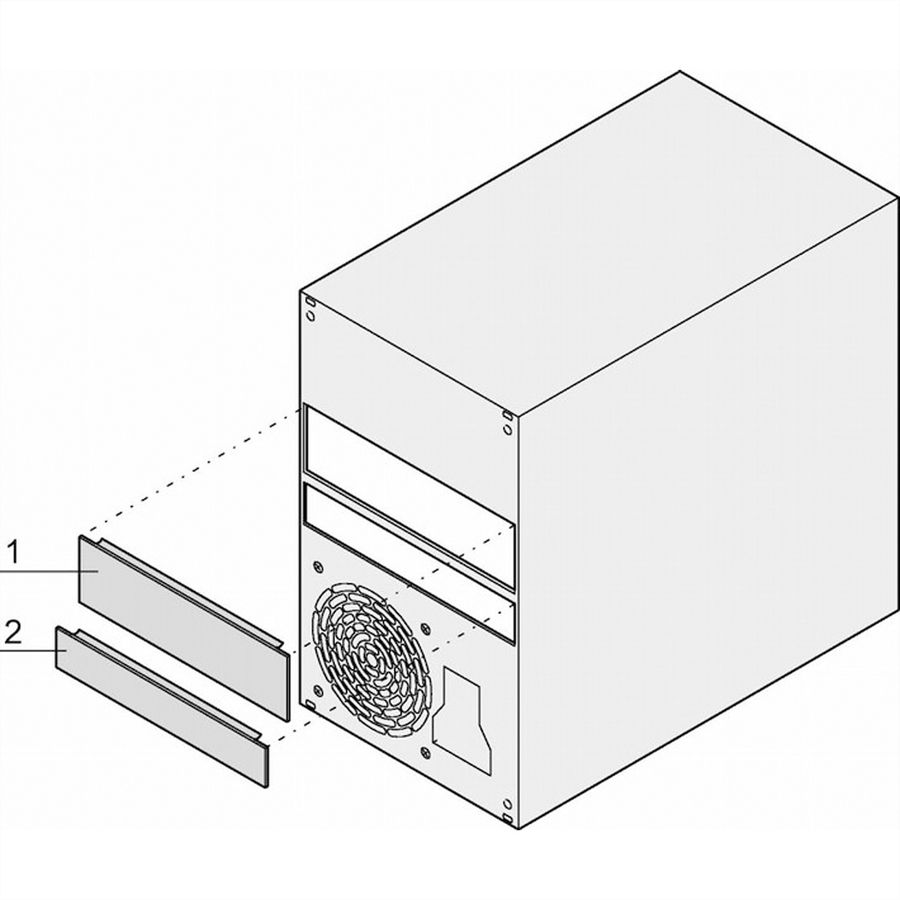 Couvercle de disque d'entraînement SCHROFF pour Slim Line Drive