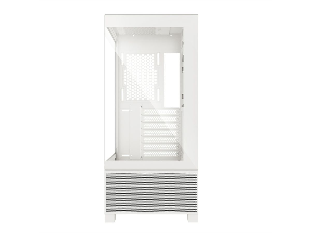 XILENCE Xilent Beam Boîtier PC ATX blanc, Boîtier PC ATX Gaming X218.W.ARGB blanc