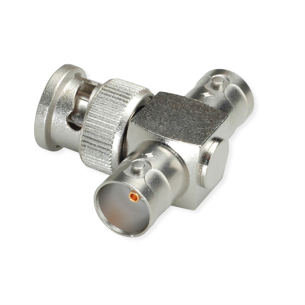 TELEGÄRTNER Raccord BNC en T 75 Ohm femelle / mâle / femelle
