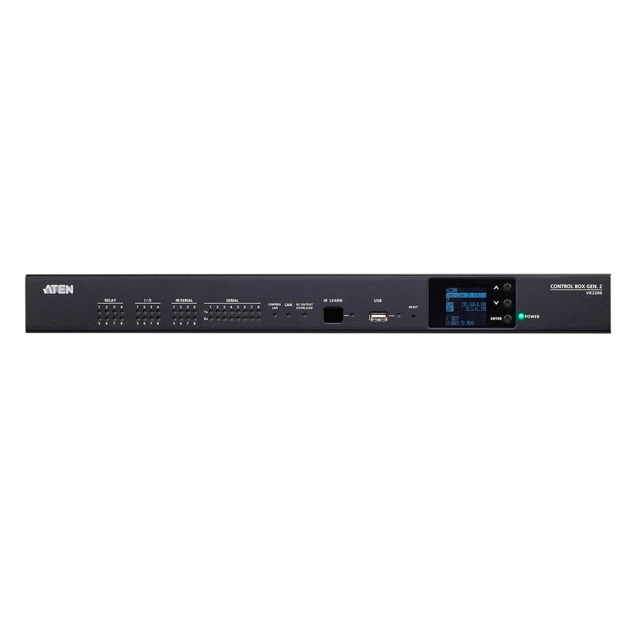 ATEN VK2200 Système de contrôle ATEN - Boîtier de contrôle gén. 2 avec double LAN